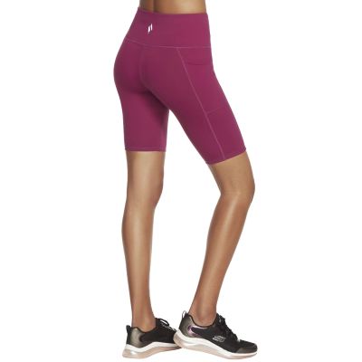 2. Skechers Go Walk High Waisted Bike Short W3SH53-MAG Różowe XS
