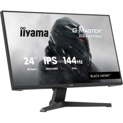 20. MONITOR IIYAMA LED IPS 23,8" G2441HSU-B1 Black Hawk 144Hz