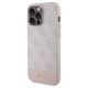 2. Etui Guess 4G Stripe Collection na iPhone 15 Pro Max - różowe