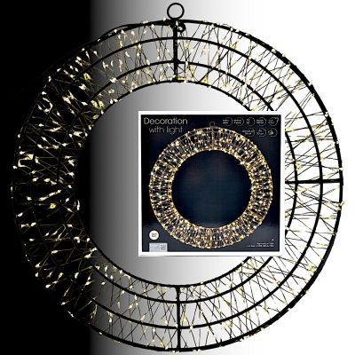 WIANEK DEKORACYJNY OPONA 720LED 50CM CZARNY