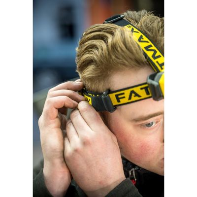 7. Stanley FMHT81509-0 latarka Czarny, Żółty Latarka czołowa