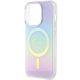 6. Etui Guess IML Iridescent MagSafe na iPhone 15 Pro Max  6.7" - fioletowe