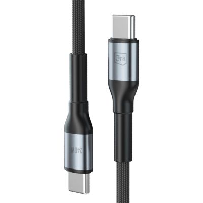 2. Kabel 3mk Hyper Cable N-SERIES USB-C / USB-C 2m 48V/5A 240W / czarny