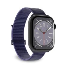 Pasek nylonowy Puro Sport do Apple Watch42 / 44 / 45 / 49 mm - niebieski