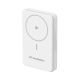 21. Powerbank Wozinsky WLWP-10KA0Y3WS 22,5W PD Qi2 10000 mAh, z podstawką, 1x USB-A, 1x USB-C - biały