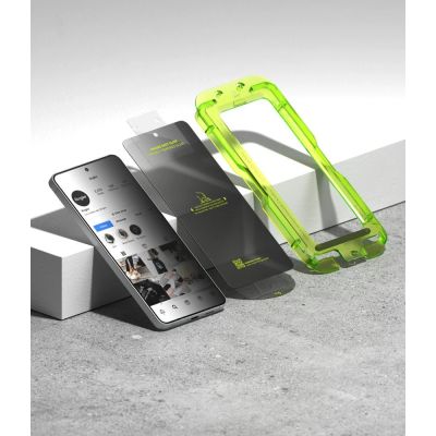 4. Szkło hartowane Ringke Easy Slide prywatyzujące 2-Pack na Samsung Galaxy S26