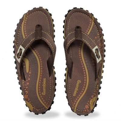 11. Japonki Gumbies Islander Flip-Flops Unisex Aboriginal GU-FFISL095