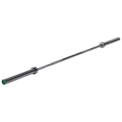 2. Gryf olimpijski 20 kg / 2200 mm z zaciskami lock jaw HMS GO900