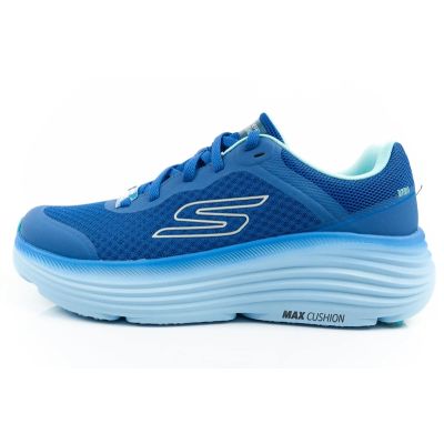 2. Skechers Max Cushioning buty męskie sportowe do biegania lekkie niebieskie