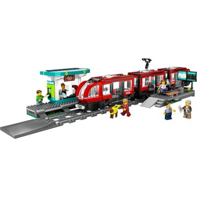 3. LEGO City 60423 Tramwaj miejski ze stacją