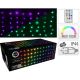 9. LAMPKI CHOINKOWE KURTYNA ŚWIETLNA ZEW/WEW 120 LED 300X60CM Z PILOTEM RGB KOLOR