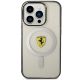 3. Etui Ferrari Outline MagSafe na iPhone 14 Pro Max - przezroczyste