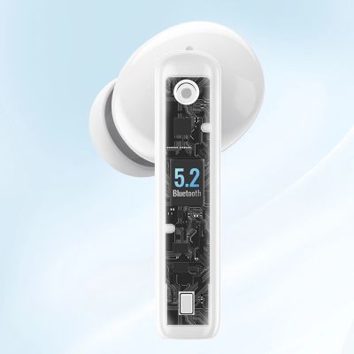 5. Bezprzewodowe słuchawki Bluetooth 5.2 TWS ANC Ugreen HiTune T3 Active WS106 - białe