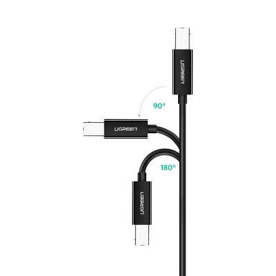 2. Kabel Ugreen US241 USB-C 2.0 - USB-B 1 m - czarny