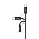2. Kabel Ugreen US241 USB-C 2.0 - USB-B 1 m - czarny