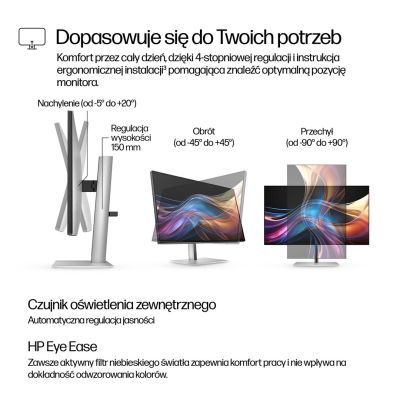 10. Monitor HP Series 7 Pro 27 cali QHD