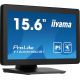 21. Monitor IIYAMA T1633MSC-B1 15.6inch PCAP Full HD Bezel Free Front 10P Touch 385cd/m2 HDMI DP USB Interface HUB 2x2.0 Speakers