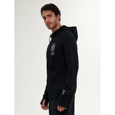 6. Bluza dresowa relaxed z kapturem męska 4F 4FRSS26TSWSM2923-20S