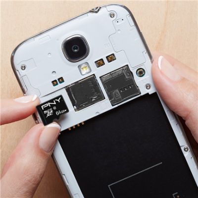 2. Karta pamięci PNY microSD Performance Plus 16GB