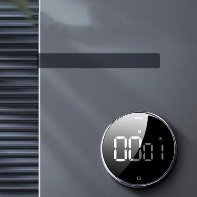 8. Baseus Heyo obrotowy minutnik czasomierz elektroniczny timer czarny (ACDJS-01)