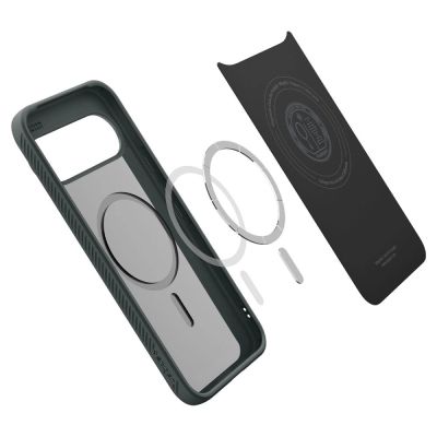 8. Etui Spigen Liquid Air Mag MagSafe na Google Pixel 10 Pro XL - zielone