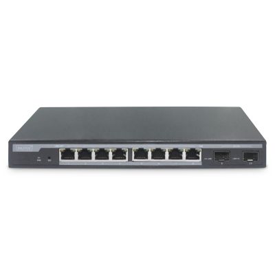3. Switch L2 Managed 8-Port Gigabit PoE + 2 SFP