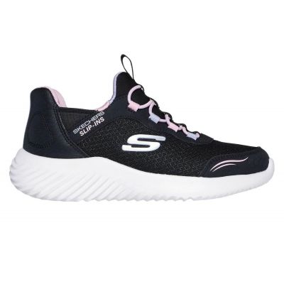 2. Buty Skechers Slip-ins Bounder Simple Cute Jr 303585N-BLK