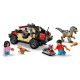 5. LEGO Jurassic World 76972 Ucieczka terenówką przed raptorem