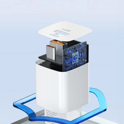 5. Ładowarka sieciowa Wozinsky CMWCW 20W USB-C / USB-A - biała
