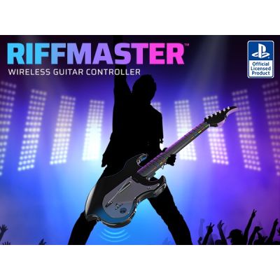 12. PDP Riffmaster Czarny, Szary Gitara Analogowa/Cyfrowa PC, PlayStation 4, PlayStation 5