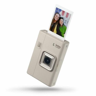 Fujifilm Instax 16947999 aparat do zdjęć błyskawicznych 1/5" 2560 x 1920 px 62 x 46 mm CMOS Beżowy, Piaskowy