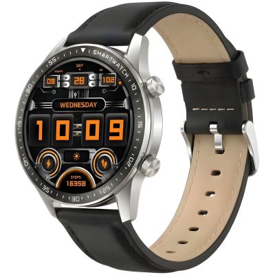 3. Smartwatch Gravity Srebrny 2 Paski GT10-7