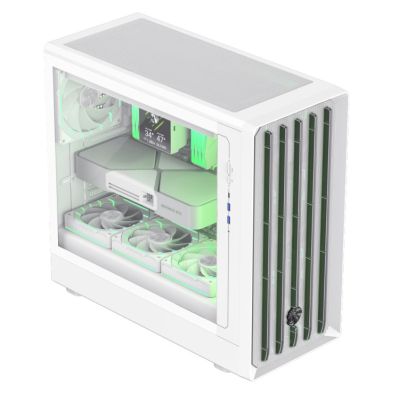 6. GameMax CLAW 460 WH Midi Tower Biały