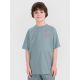 T-shirt oversize z nadrukiem chłopięcy 4F 4FJWSS25TTSHM1914-46S