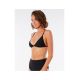 9. Biustonosz kąpielowy RIP CURL Premium Surf Banded Fixed Tri czarny