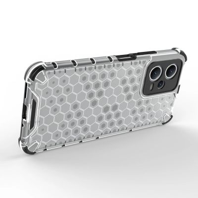 14. Honeycomb etui do Xiaomi Redmi Note 12 5G / Poco X5 5G pancerny hybrydowy pokrowiec czarne