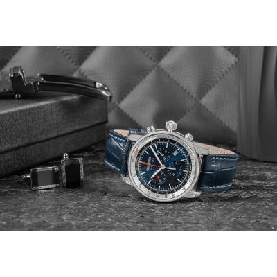 6. Zegarek Męski ZEPPELIN LZ14 Marine Chronograph 8888-3 + BOX