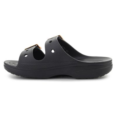 4. CROCS SATURDAY METALLIC BUCKLE SANDAL W BLACK 213316-001