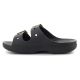 4. CROCS SATURDAY METALLIC BUCKLE SANDAL W BLACK 213316-001