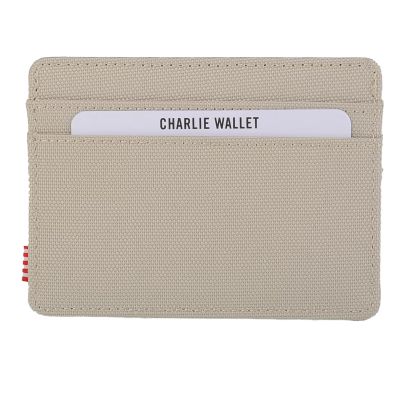 2. Herschel Charlie RFID Wallet 10360-05752 Szare One size