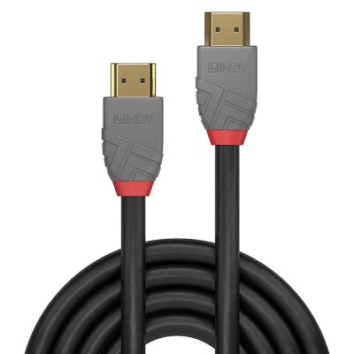 2. Lindy 36966 kabel HDMI 7,5 m HDMI Typu A (Standard) Czarny, Szary