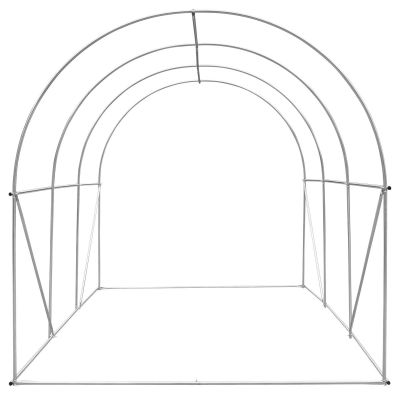 28. SZKLARNIA TUNEL OGRODOWY 200X300X200CM PE KONTRUKCJA STAL ZIELONA