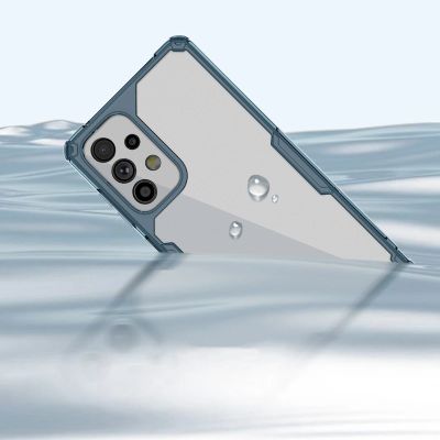 14. Nillkin Nature Pro etui do Samsung Galaxy A73 pancerna obudowa pokrowiec przezroczysty