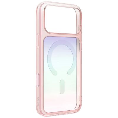 4. Etui UNIQ Coehl Estelle Magnetic Charging na iPhone 18 Pro / 17 Pro - różowe