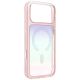 4. Etui UNIQ Coehl Estelle Magnetic Charging na iPhone 18 Pro / 17 Pro - różowe
