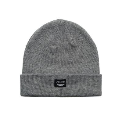 Czapka Jack&Jones Jacdna Beanie Noos M 12092815 szara