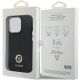 8. Etui Guess 4G Silicone Logo Strass na iPhone 13 Pro Max - czarne