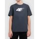 T-shirt z nadrukiem chłopięcy 4F 4FJWAW26TTSHM3515-23S