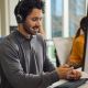 94. Słuchawki przewodowe HP Poly Mission 615 Monaural USB Wired Headset