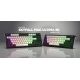 9. HATOR Skyfall 80 MAG ULTIMA 8K wireless klawiatura Gaming USB + RF Wireless + Bluetooth QWERTY US English Czarny, Biały